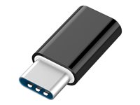 Cablexpert USB 2.0 USB-C adapter Sort