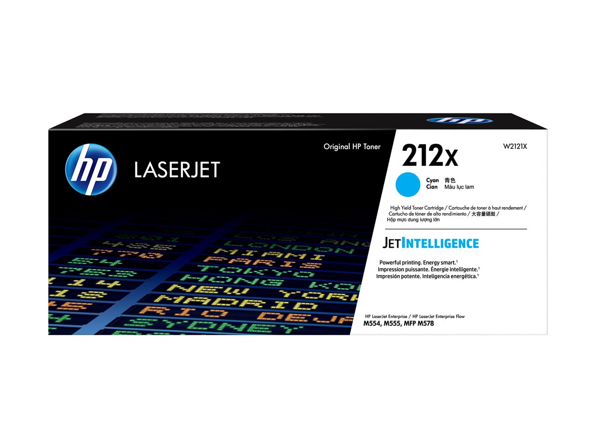 HP 212X High Yield Cyan Original Toner