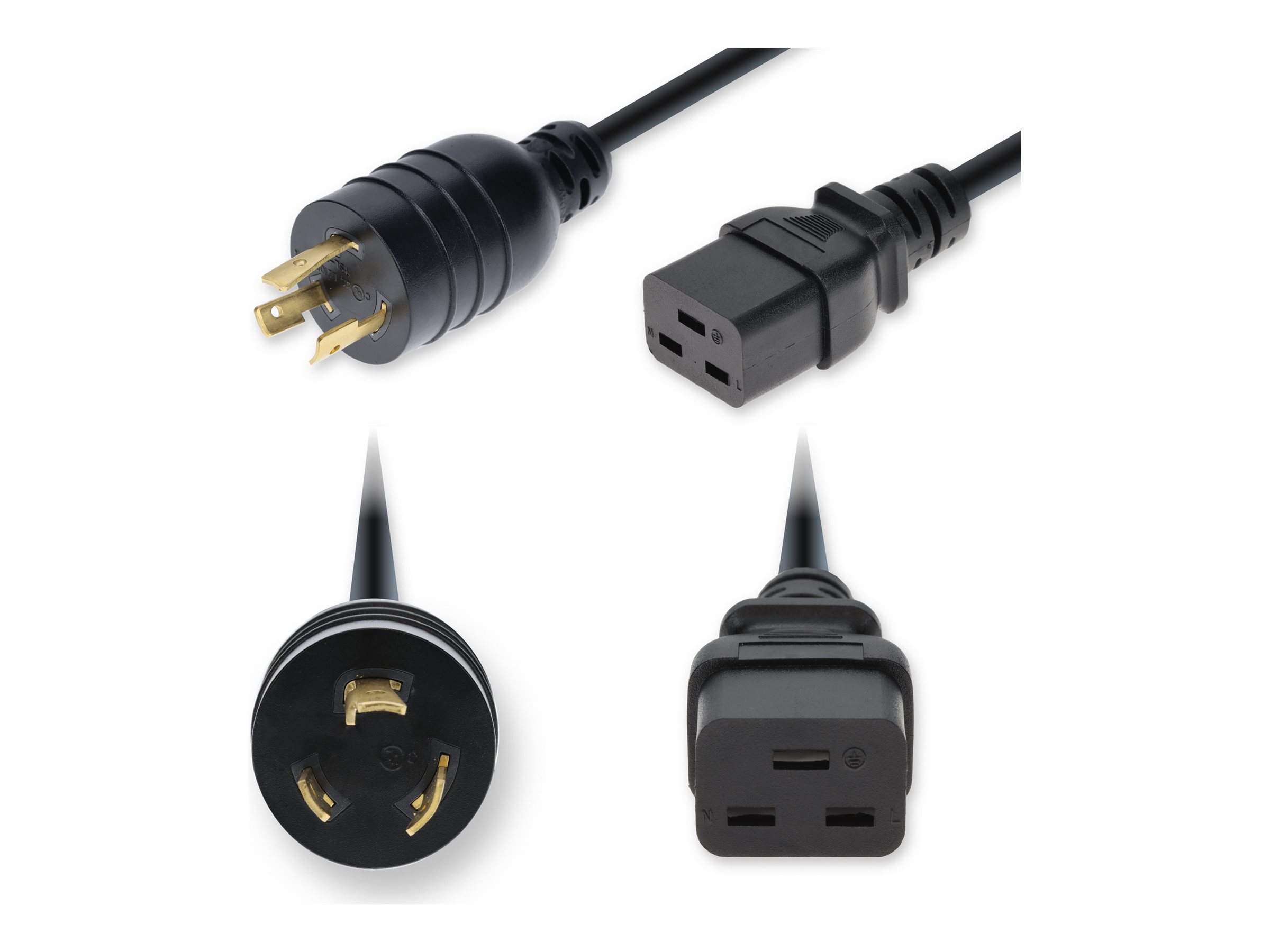 AddOn - Power cable - NEMA L5-20P to IEC 60320 C19