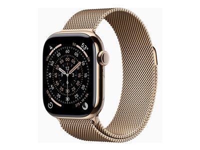 Watch Series 11 (GPS + Cellular) - gold titanium -
