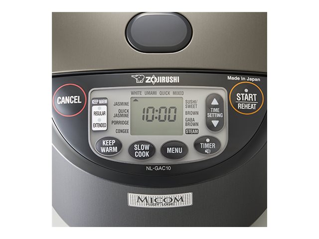 Zojirushi 炊飯器 Micom Rice Cooker Zojirushi Micom Rice Cooker - 5.5c - ZO-NL-GAC10BM