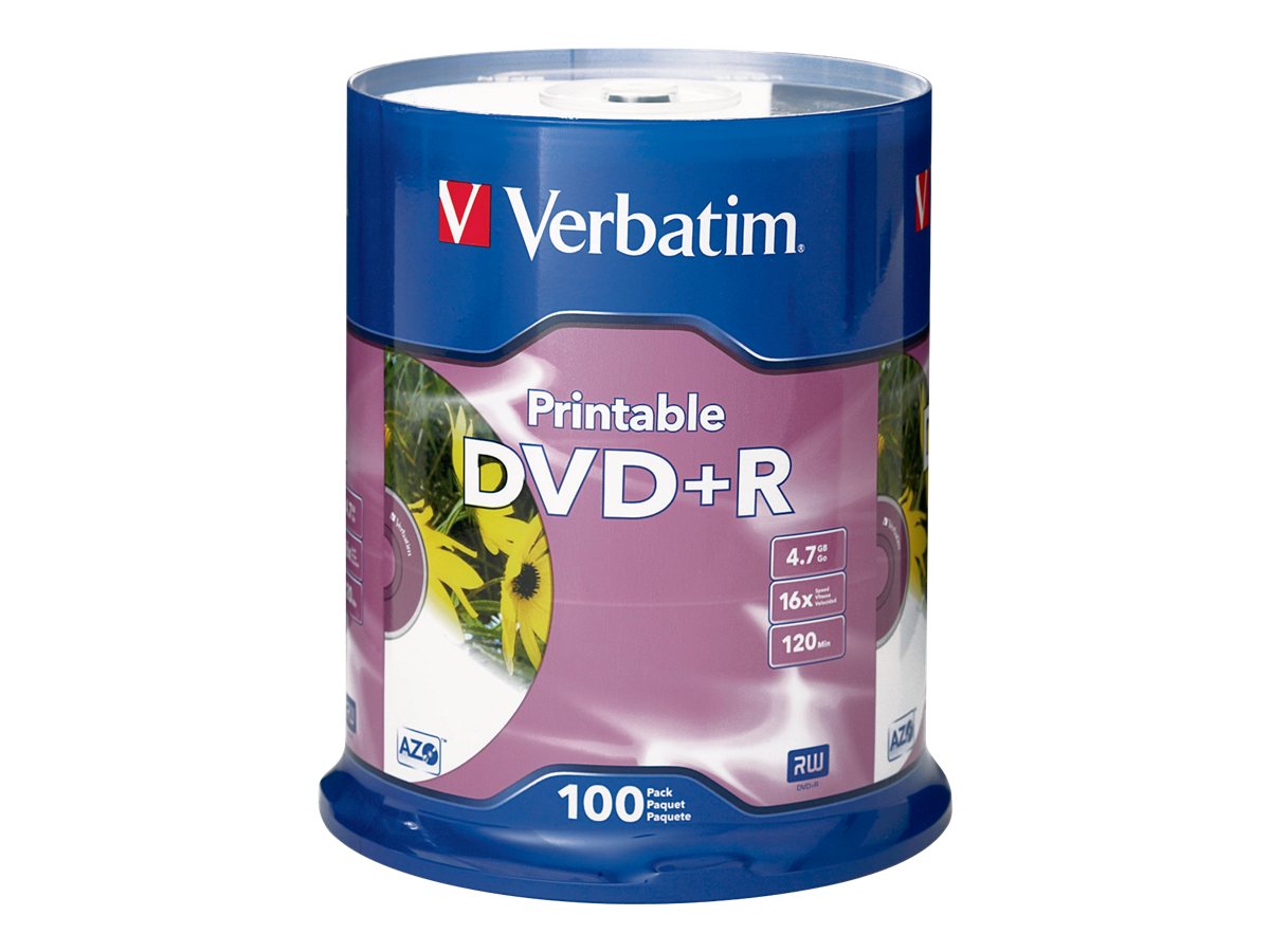 Verbatim - 100 x DVD+R