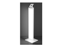 Compulocks stand - for tablet enclosure - brandable - white - with Lighting Kit