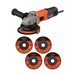 BLACK+DECKER BEG010A5-GB angle grinder - 710 W - 1