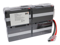 BTI - Batterie d'onduleur - 1 x batterie - Sealed Lead Acid (SLA) (Acide de plomb scellé) 