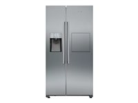 Siemens iQ500 KA93GAIEP Køleskab/fryser Amerikansk stil Rustfrit stål