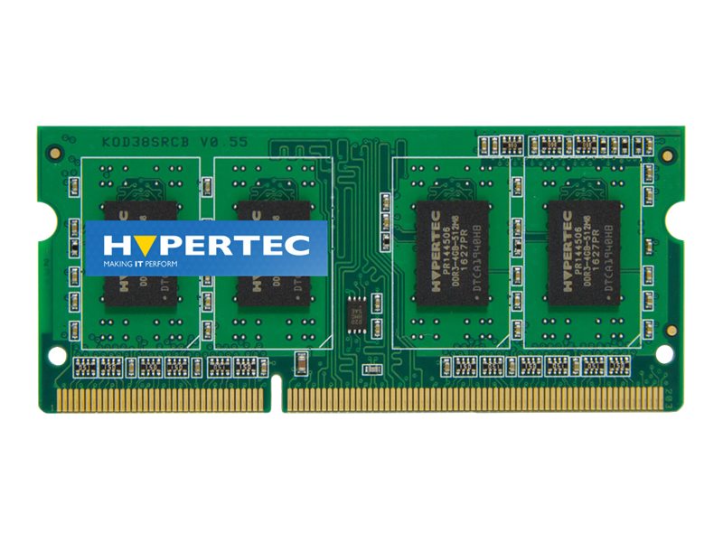 An image of Hypertec - DDR3 - module - 4 GB - SO-DIMM 204-pin - 1600 MHz / PC3-12800 - unbuffered