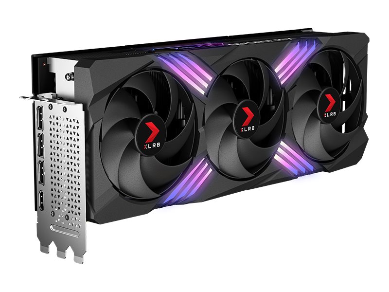 PNY XLR8 GeForce RTX 4080 16GB Gaming VERTO EPIC-X RGB Triple Fan