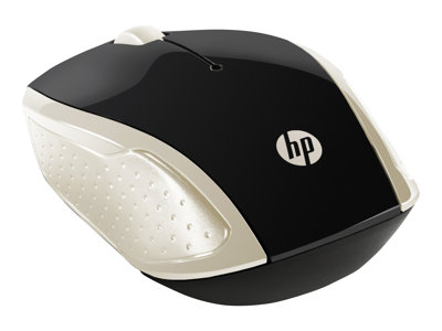 HP 200 Silk Gold Wireless Mouse - 2HU83AA#ABB