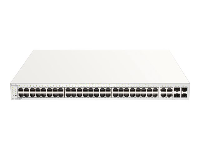 D-Link Nuclias Cloud-Managed DBS-2000-52MP - přepínač - 52 porty - inteligentní - Lze montovat do rozvaděče – foto 2