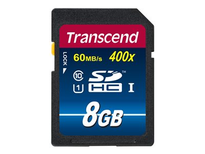 TRANSCEND Premium 8GB SDHC UHS-I - TS8GSDU1