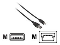 Hama USB 2.0 USB-kabel 1.8m Sort