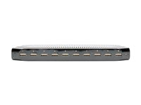 Eaton Tripp Lite Series 10-Port USB Charging Station with Adjustable Storage, 12V 8A (96W) USB Charger Output, Schuko Power C