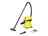 Kärcher WD 2 PLUS Industristøvsuger 15l Sort