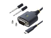 StarTech - Câble USB-C / série - USB-C (M) pour DB-9 (M) vissable - USB 2.0 / USB 1.1 
