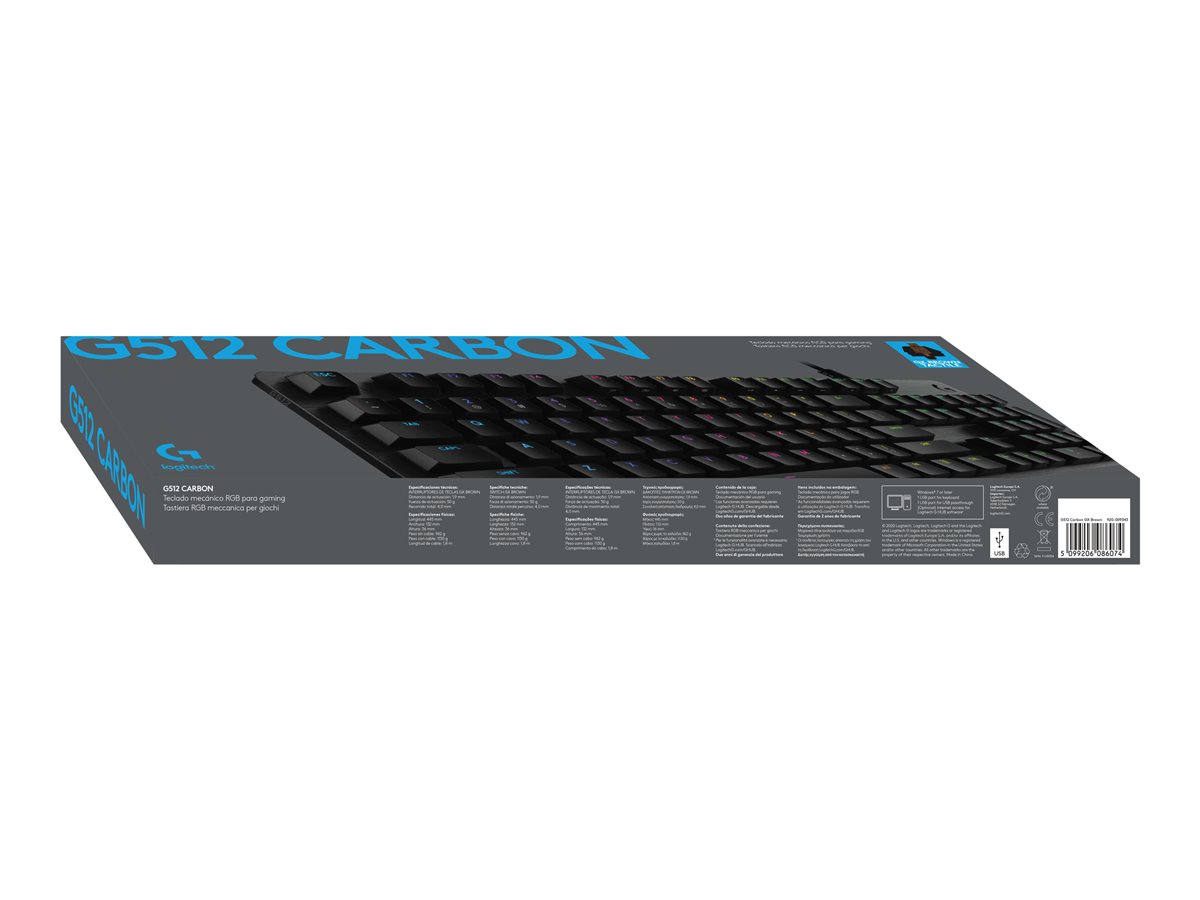 LOGI G512 Carbon Lightsync RGB