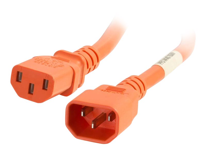 C2G 8ft 14AWG Power Cord (IEC320C14 to IEC320C13)