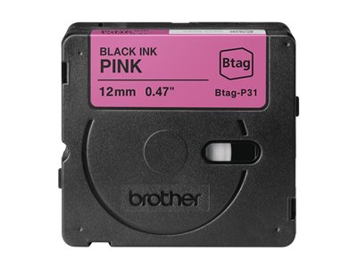 BROTHER 12MM BTAGP31 Ribbon Black, BROTHER BTAGP31 BTAGP31 (BILD2)