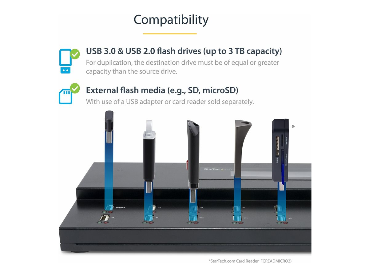 STARTECH StarTech.com USB Duplicator/Eraser - 1:1 – foto 9