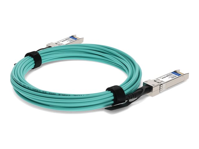 AddOn - Cable d'attache direct 25GBase-CU - Conformite TAA - SFP28 pour SFP28 - 3 m - fibre optique - actif