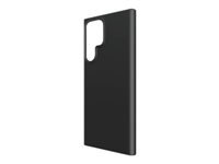 PanzerGlass - Back cover for cell phone - bio plastic - black - for Samsung Galaxy S22 Ultra