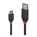 LINDY 1m USB 3.2 C/A Cable 3A Black