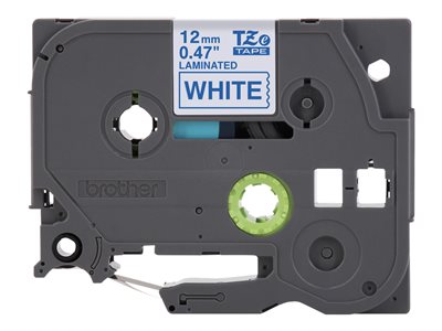 Brother TZe-233CS - Blue on white