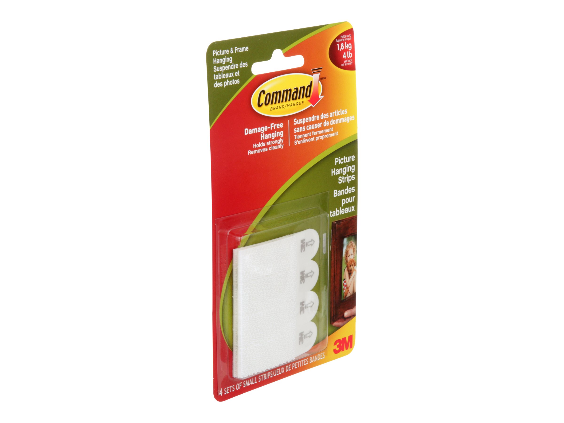 Command 3M Damage-Free Picture Hanging Strips - Small/8 pack