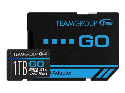 Team GO - Flash memory card (SD adapter included)