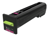 Lexmark - Magenta - original - toner cartridge LCCP, LRP - for Lexmark CS820, CX820, CX825, CX860