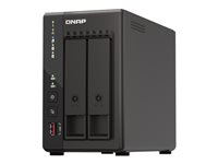 QNAP TS-253E NAS server 2 bays SATA 6Gb/s RAID 0, 1, JBOD RAM 8 GB 