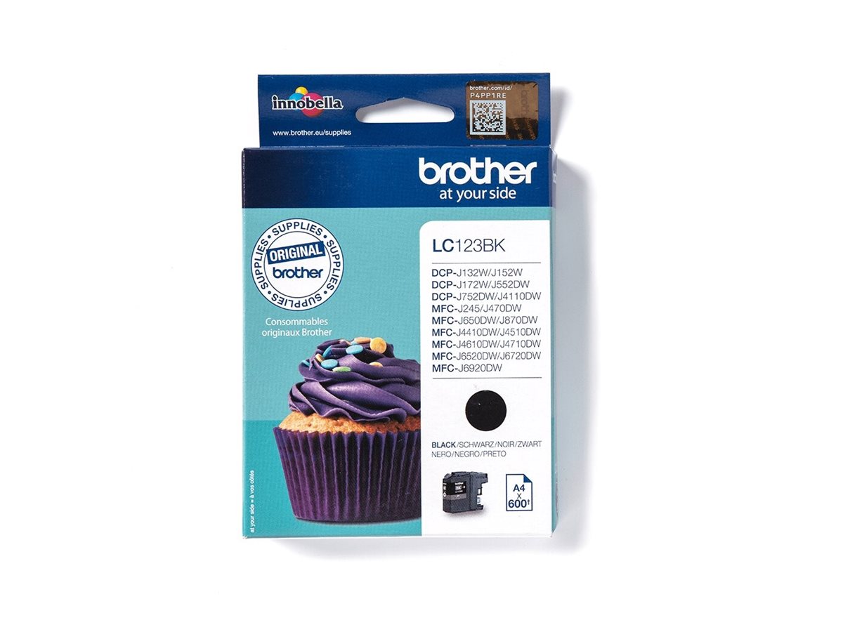 Brother Lc123bk High Yield Black Original Ink Cartridge