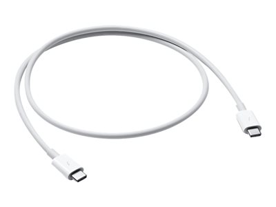 Apple - Thunderbolt cable - 24 pin USB-C (M) to 24 pin USB-C (M) - USB 3.1 Gen 2 / Thunderbolt 3 