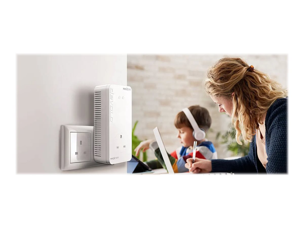 devolo Magic 2 WiFi 6 - Add-on - powerline adapter - Wi-Fi 6 - wall-pluggable