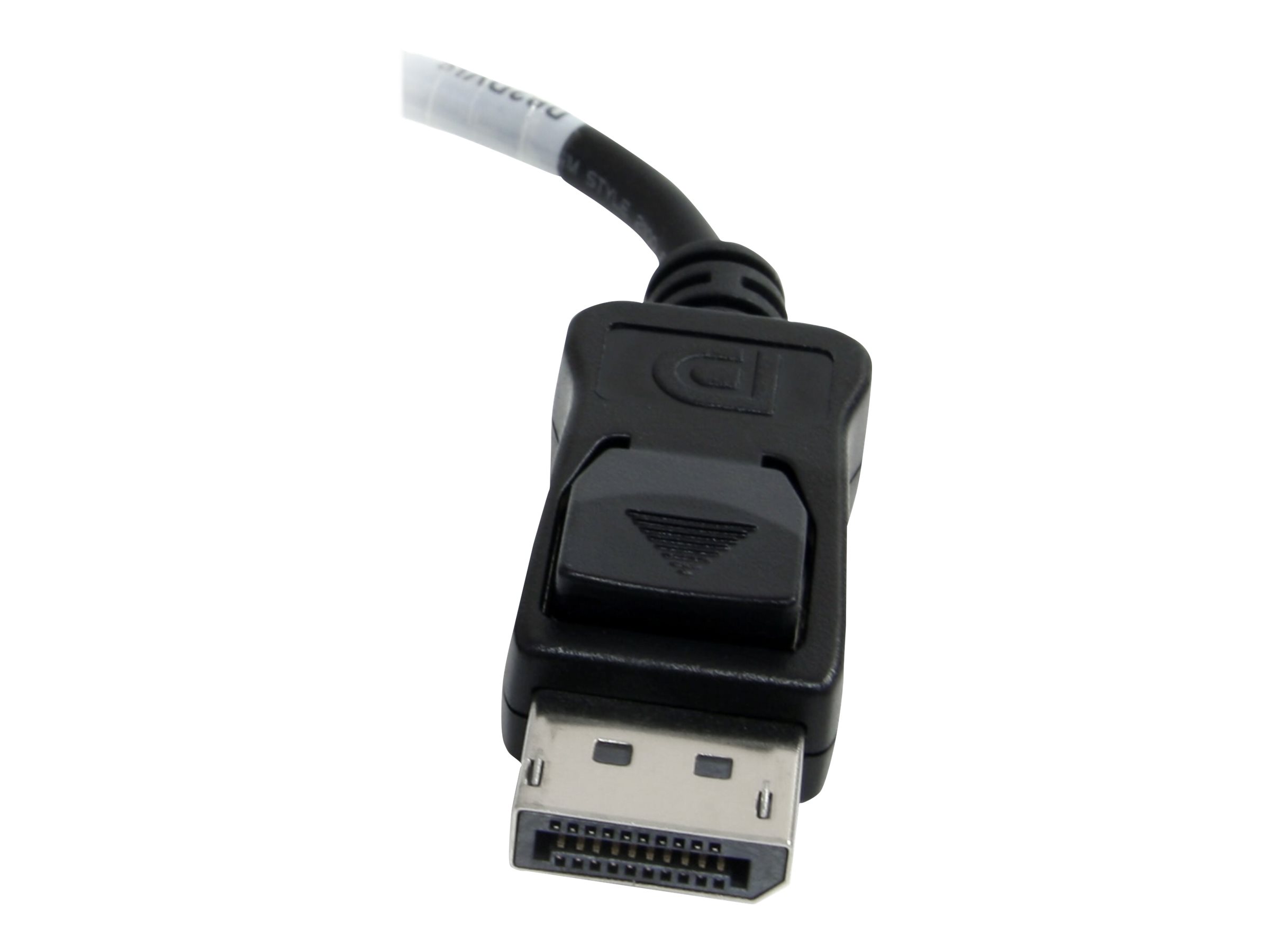An image of StarTech DisplayPort to DVI Adapter - Active Conversion - 1920x1200 - DP to DVI Single Link Converter for DVI-D Display (DP2DVIS) - DisplayPort adapter - 20 cm