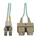 Eaton Tripp Lite Series 10Gb Duplex Multimode 50/125 OM3 LSZH Fiber Patch Cable (LC/SC)
