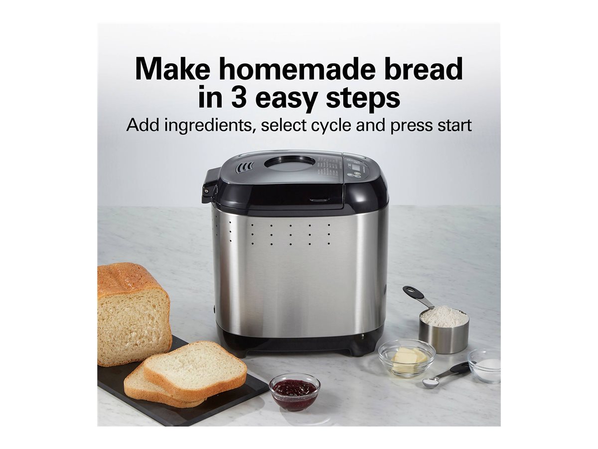 Hamilton Beach Artisan Breadmaker - Stainless Steel - 29985