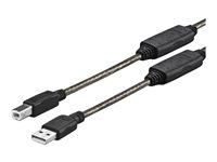 VivoLink Pro USB 2.0 USB-kabel 5m Sort