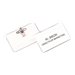 FELLOWES badge-pvc transparent 56x92mm