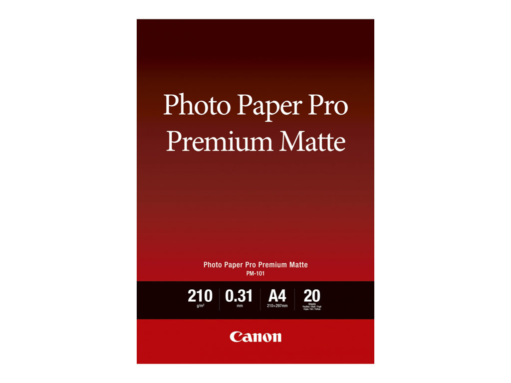 CANON Photo Paper Premium Matte A4 20 sh