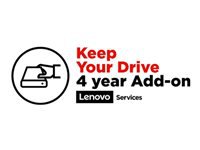 Lenovo Keep Your Drive Add On - Extended service agreement - 4 years - for ThinkPad C14 Gen 1 Chromebook; L13 Yoga Gen 4; L15 Gen 4; T14 Gen 3; T14s Gen 3