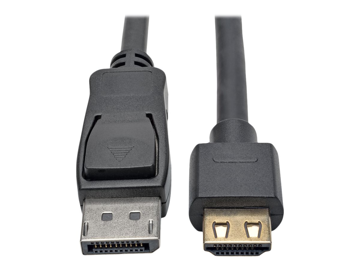 Tripp Lite DisplayPort to HDMI Adapter Cable with Gripping HDMI Plug Active DP 1.2a to HDMI 4K 15ft 15'