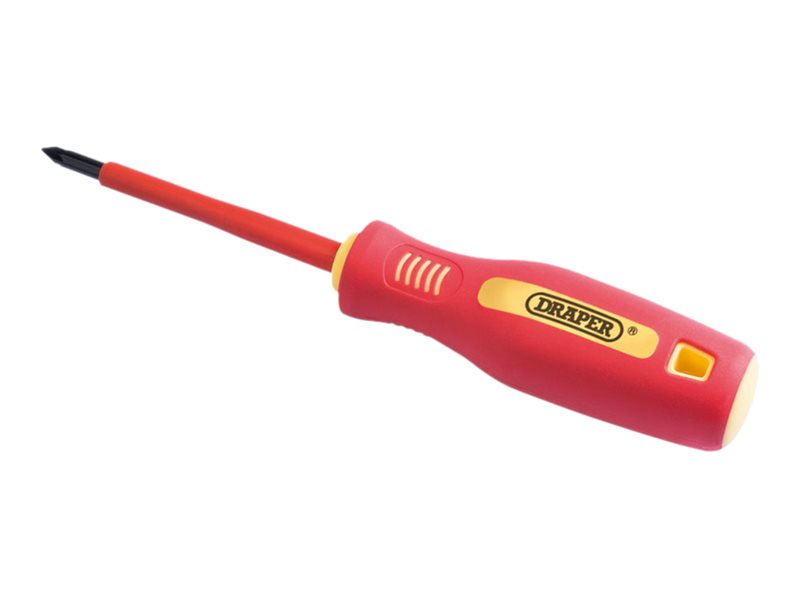 VDE SOFT GRIP POZI SCREWDRIVER 80MM – Draper