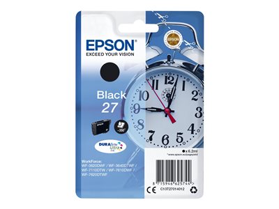 EPSON 27 black ink blister - C13T27014012