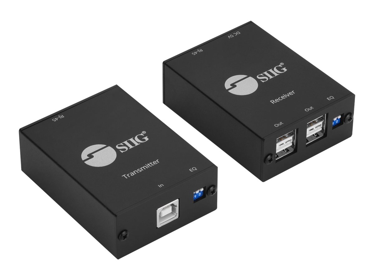 SIIG 4-Port USB 2.0 Extender (Transmitter & Receiver)