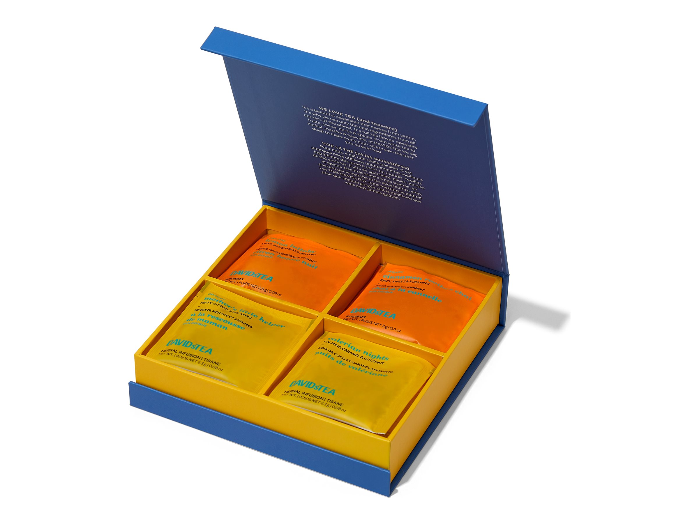 DAVIDsTEA Tea and Infusion Sachets Sleep & Relax 16's