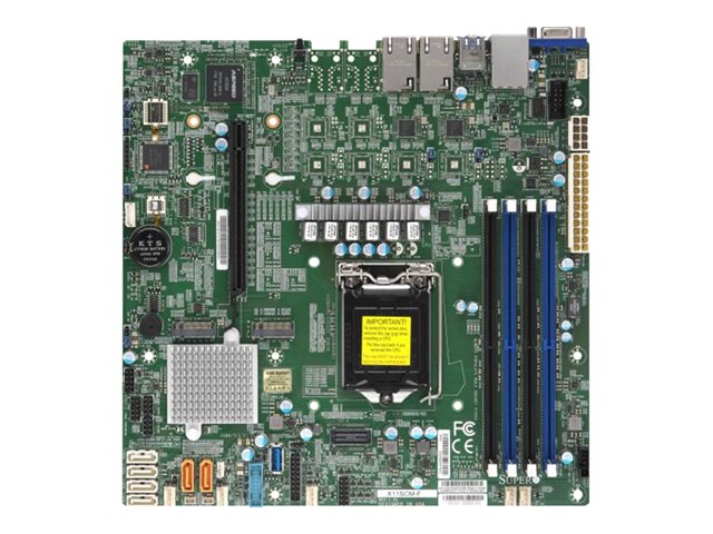 Płyta Główna Supermicro X11SCM-F 1x CPU Micro ATX IPMI 