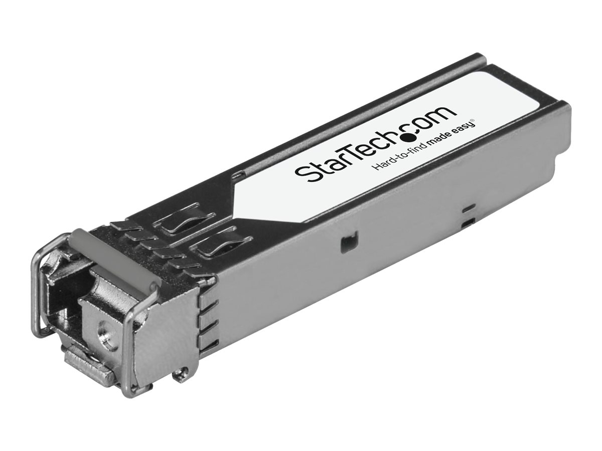 StarTech.com Extreme Networks 10057 Compatible SFP Module, 1000BASE-BX-U, 1 Gigabit Ethernet Bi-Directional (BiDi) Fiber Single Strand SFP (SMF), LC 10km, Mini GBIC Transceiver SFP Module
