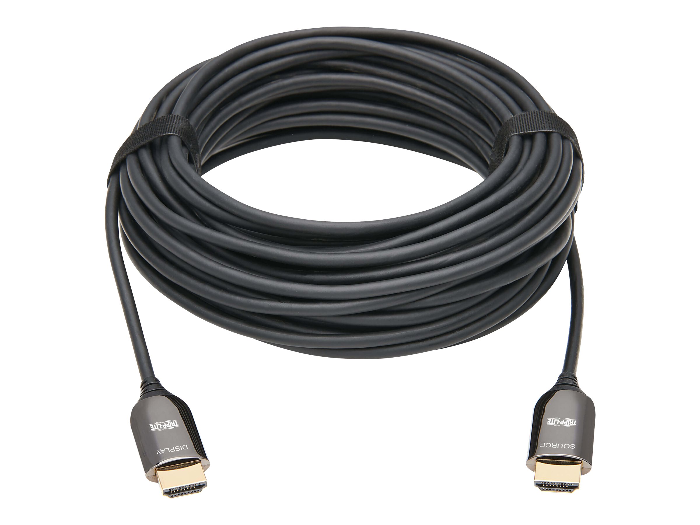 thumbnail image 2 of Tripp Lite HDMI Fiber Active Optical Cable AOC Plenum Rated 8K... 2 of 10
