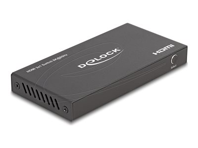 DELOCK HDMI Switch 3x HDMI in zu 1x HDMI Optionen & Zubehör